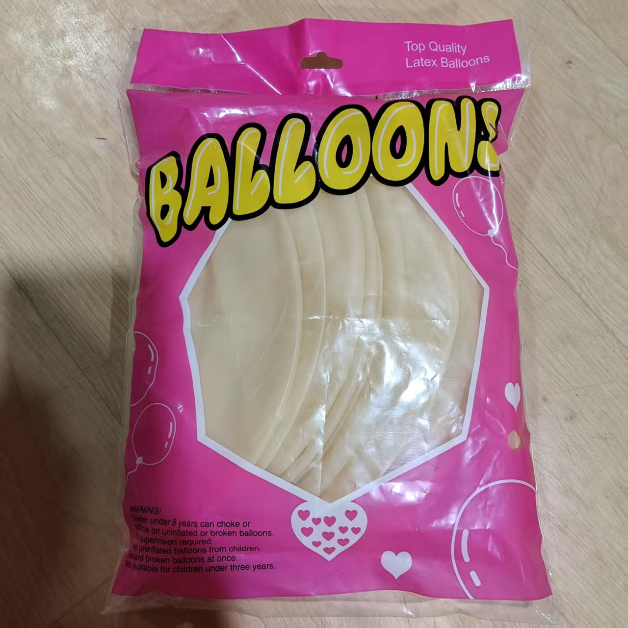 Set 10 x Baloane JUMBO baloane  din latex 91 cm