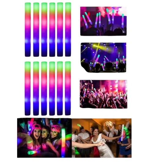 Baghete LED foam stick 40 cm PRO